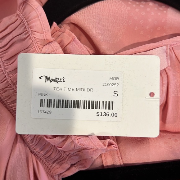 Monkees Mor Tea Tim Midi Dress - Picture 2 of 7